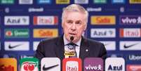  Foto: Rafael Ribeiro/CBF - Legenda: Carlo Ancelotti destaca aposta em jovens para o futuro da Sele&ccedil;&atilde;o Brasileira / Jogada10
