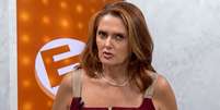 A apresentadora Pollyana Sorrentino se mostrou destemida ao criticar a antiga emissora onde trabalhou por treze anos  Foto: Reprodu&ccedil;&atilde;o