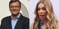 Justi&ccedil;a de SP condena narrador S&eacute;rgio Maur&iacute;cio a indenizar Erika Hilton por transfobia Foto: Divulga&ccedil;&atilde;o/Band e Renato Ara&uacute;jo / C&acirc;mara dos Deputados