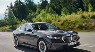 BMW Série 5 terá versões híbridas plug-in em novembro