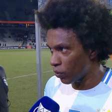 Willian comemora vaga e minimiza pressão no Grêmio: "Normal"