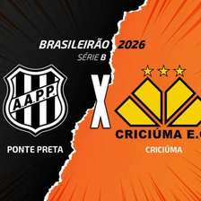 Ponte Preta x Criciúma: onde assistir, escalações e arbitragem