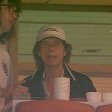 Mick Jagger quebra "maldição" e vê classificação da Inglaterra em Miami; veja reações