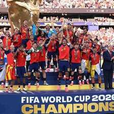 Espanha fecha "Grand Slam" com título da Copa do Mundo em 2026; entenda