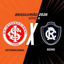 Internacional x Remo: onde assistir, escalações e arbitragem