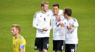 Em duelo de classificados, Alemanha vence Suécia por 5 a 3