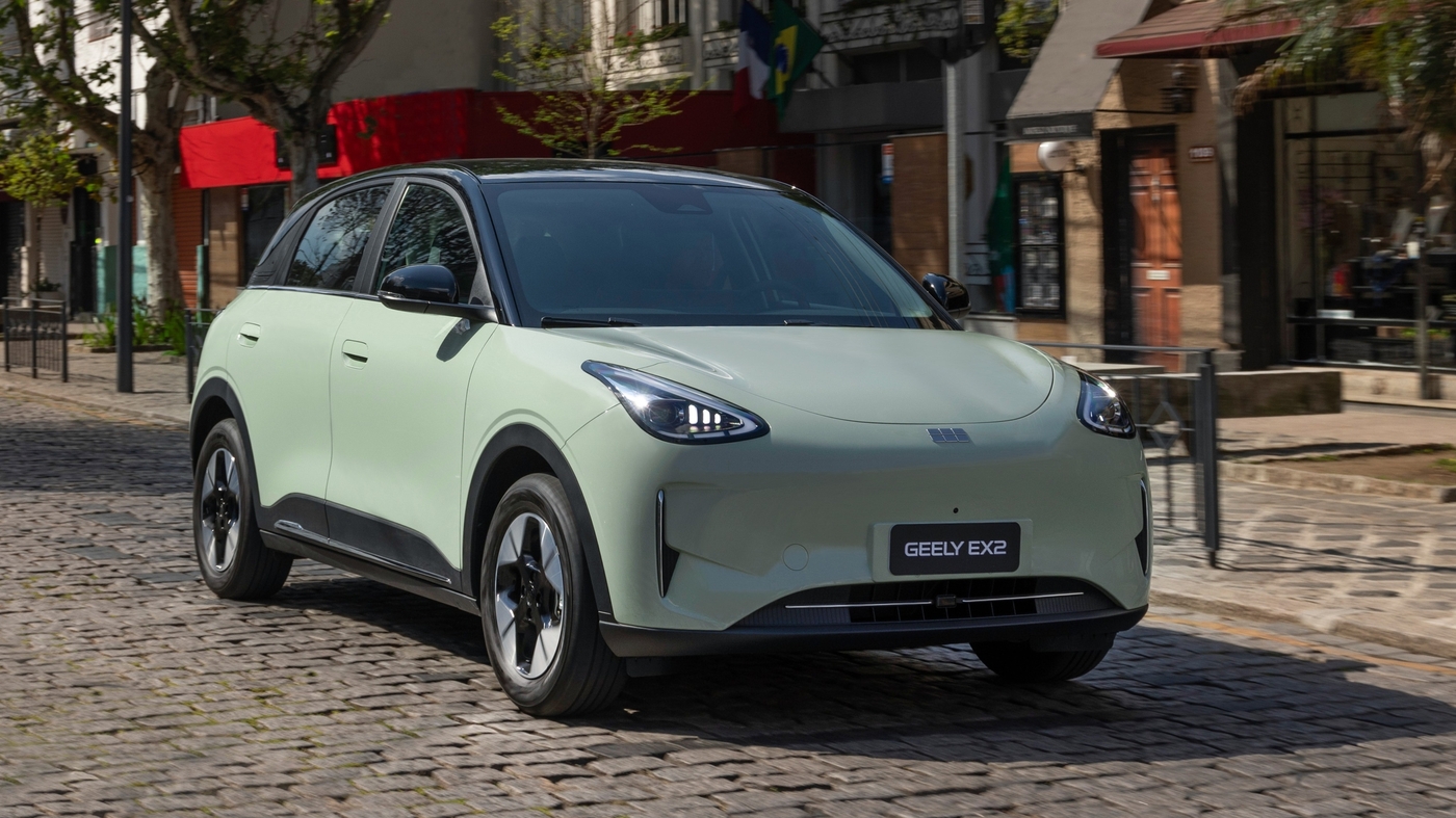 Geely EX2: carta na manga da estratégia industrial da associação  Foto: Rodolpho Buhrer / Renault Geely