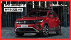 Volkswagen T-Cross 2025: veja todas as novidades, ...