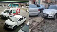Carro perde controle, bate em dois veículos e deixa ...