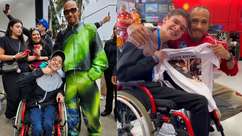 Garoto com paralisia cerebral realiza sonho de conhecer ...