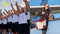 Seleção da Noruega é recebida com escolta de caças e ...