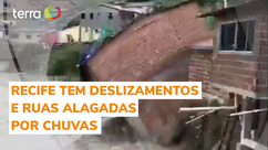 Vídeos mostram destruição causada pelas chuvas em Recife
