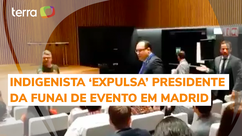 Presidente da Funai é chamado de miliciano e deixa evento em Madrid