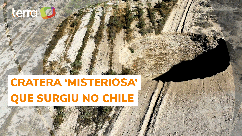 O que se sabe sobre a enorme cratera que surgiu no Chile