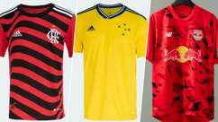 Confira as atuais terceiras camisas dos times brasileiros
