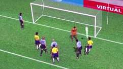 3D: assista ao gol de Paulinho na vitória sobre Uruguai