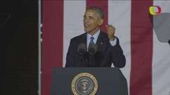 Obama aposta que EUA vão "rejeitar medo e eleger esperança"