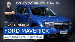 Ford Maverick, a picape anti-Toro, já está no Brasil
