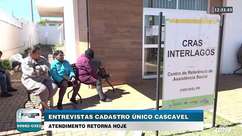 Entrevistas relacionadas ao Cadastro Único são retomadas em Cascavel