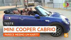 Mini Cooper Cabrio é cheio de charme, mas parece um kart?