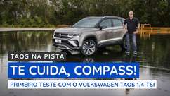 Volkswagen Taos: já dirigimos o SUV na pista de testes
