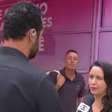 Homem interrompe transmissão de afiliada da Globo e xinga Flávio Bolsonaro; veja
