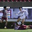 São Paulo supera expulsão no primeiro tempo e arranca empate contra o Fluminense