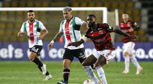No Chile, Palestino sai na frente diante do Flamengo pela Libertadores