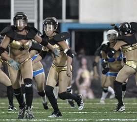 Futebol Americano Feminino LFL Melhores momentos Futebol de Biquini 