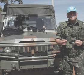 SP: militares testam blindado que pode ser levado à Missão de Paz