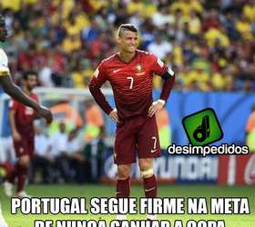 Fora da Copa, C. Ronaldo e Suárez viram alvo de memes; veja