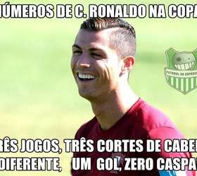 Fora da Copa, C. Ronaldo e Suárez viram alvo de memes; veja