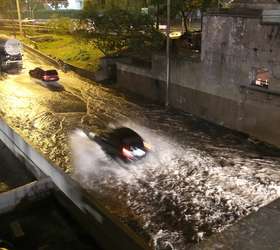 vc repórter: chuva coloca SP em atenção e fecha Congonhas