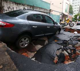 vc repórter: chuva coloca SP em atenção e fecha Congonhas