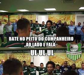 Veja memes de Red Bull Brasil 2 x 0 Palmeiras