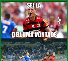 Os melhores memes do jogo entre Flamengo e Cruzeiro