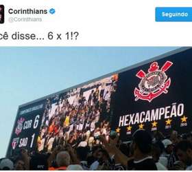 Corinthians 6x1 São Paulo - Memes da goleada 