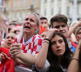 Em Zagreb, torcedores reagem com orgulho e decepção após derrota croata