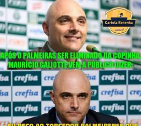 Sem Copinha e sem Mundial': Os memes da eliminação do Palmeiras