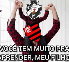 Vasco não é perdoado em memes após vice para o Flamengo