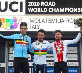 A Gazeta  Ciclismo - Francês Julian Alaphilippe é o campeão mundial de 2020