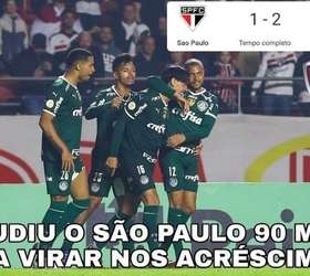 Não tem Copinha e nem Mundial', veja memes da queda do Palmeiras - Fotos -  R7 Humor Esportivo