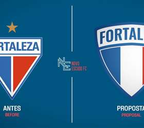 Projeto nas redes sociais propõe novos escudos para clubes de