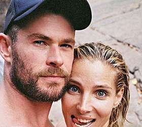 Filhos de Chris Hemsworth comemoram aniversário fantasiados de