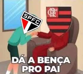 CPF na nota? Vitória do Flamengo diante do São Paulo rende memes