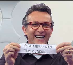 O PALMEIRAS NÃO TEM MUNDIAL - Gerador de Memes Online