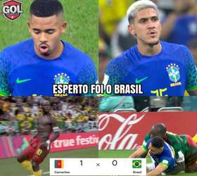 Web corneta Brasil após derrota para Camarões; veja os memes