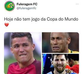 Primeiro dia sem jogos na Copa: memes sobre abstinência invadem a