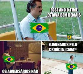 Estreia do Brasil na Copa do Mundo é embalada por memes