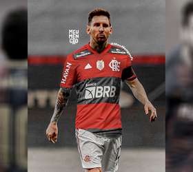 Messi no Brasil? Torcedores sonham com craque vestindo camisas de clubes  brasileiros – LANCE!